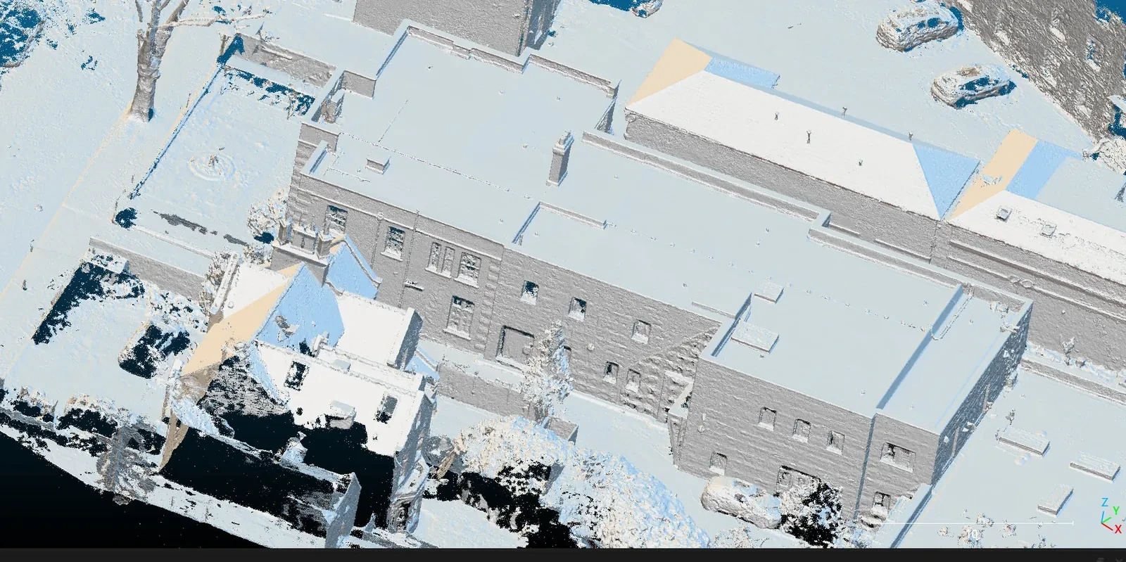 NHS East London – Precision 3D Point Cloud Survey