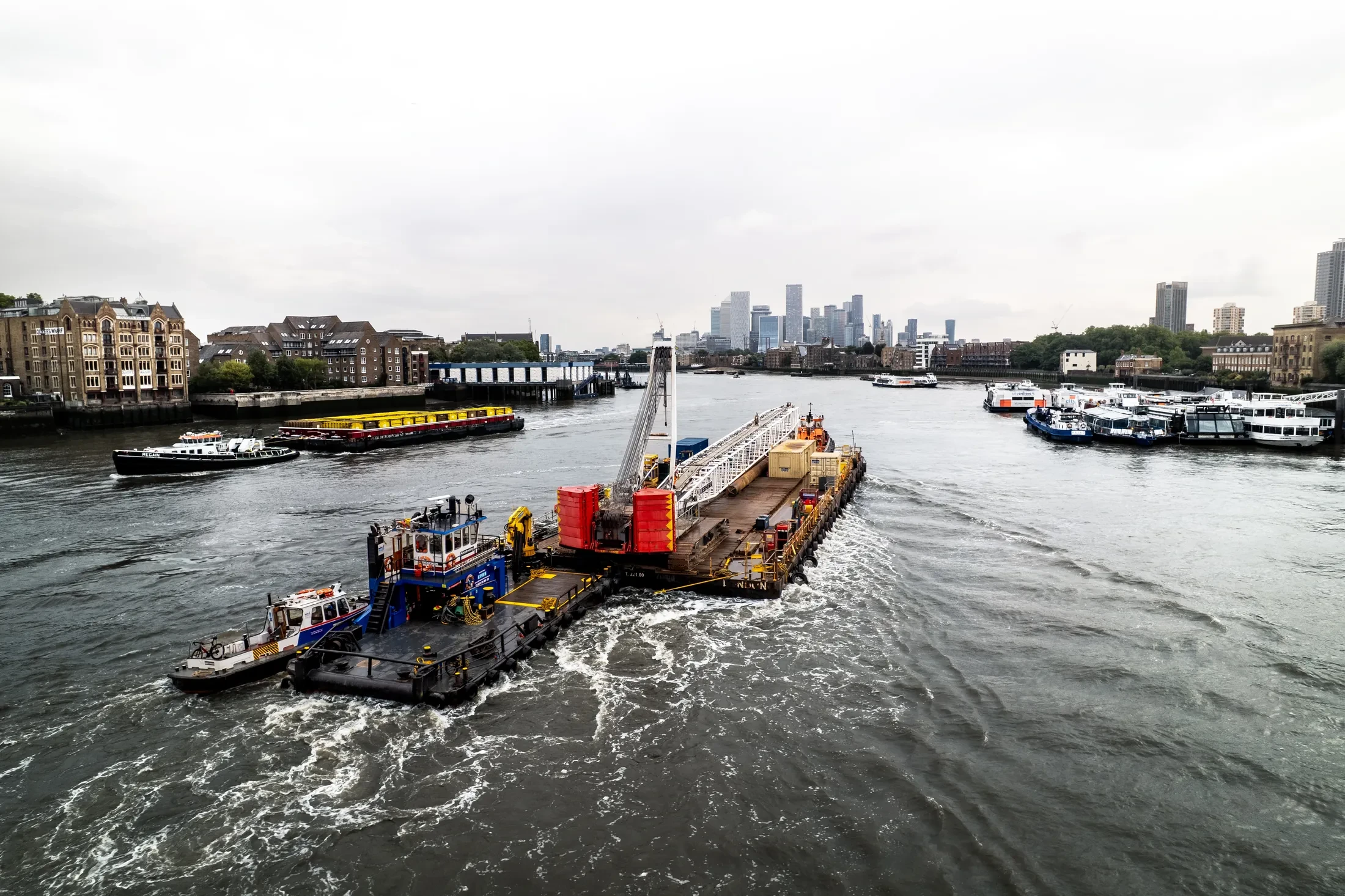 End of Tideway Tow – FPV + Cinematic Filming