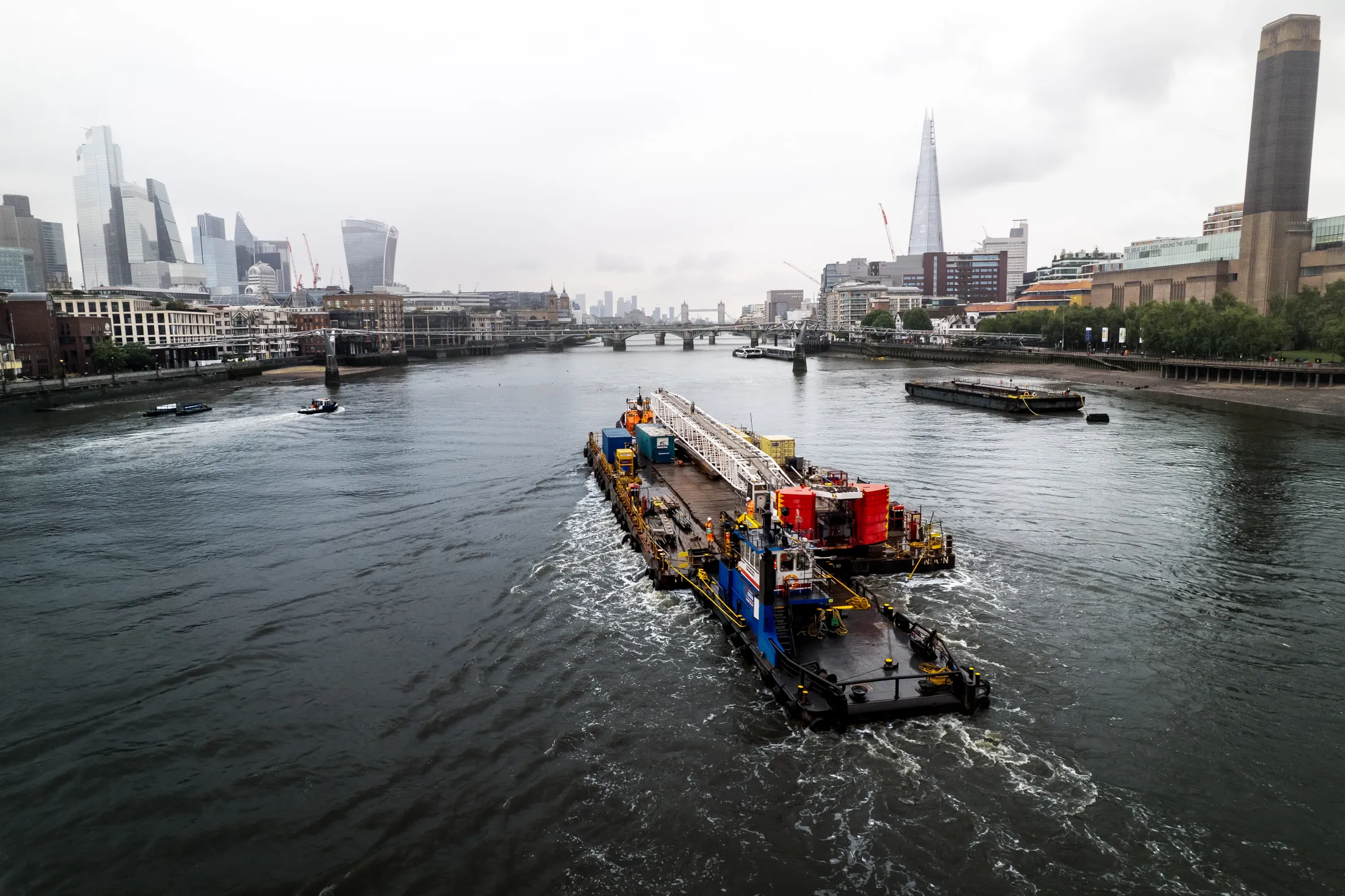 London Aerial View Background