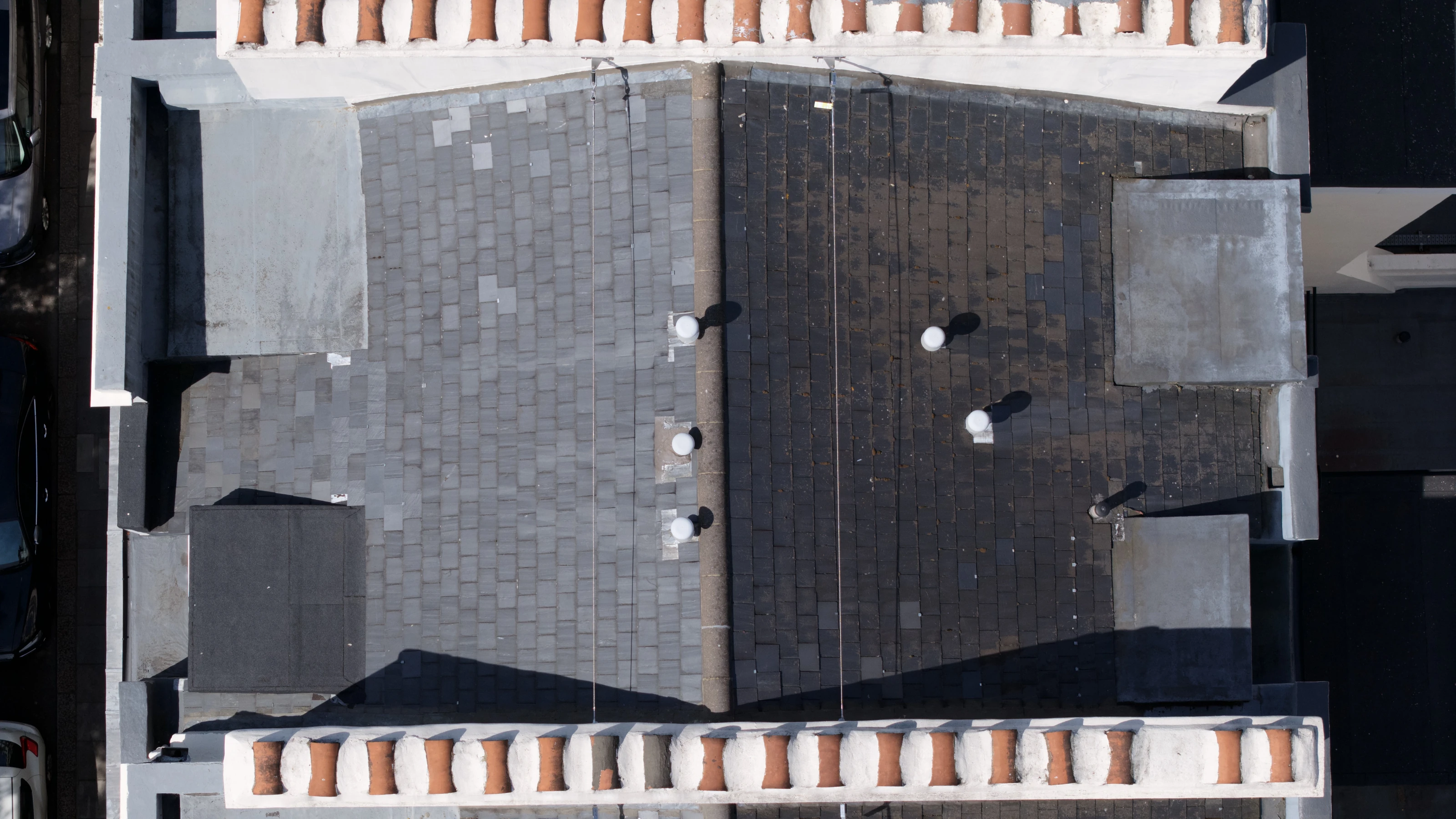 Building Fabric Survey of a Stucco Terrace