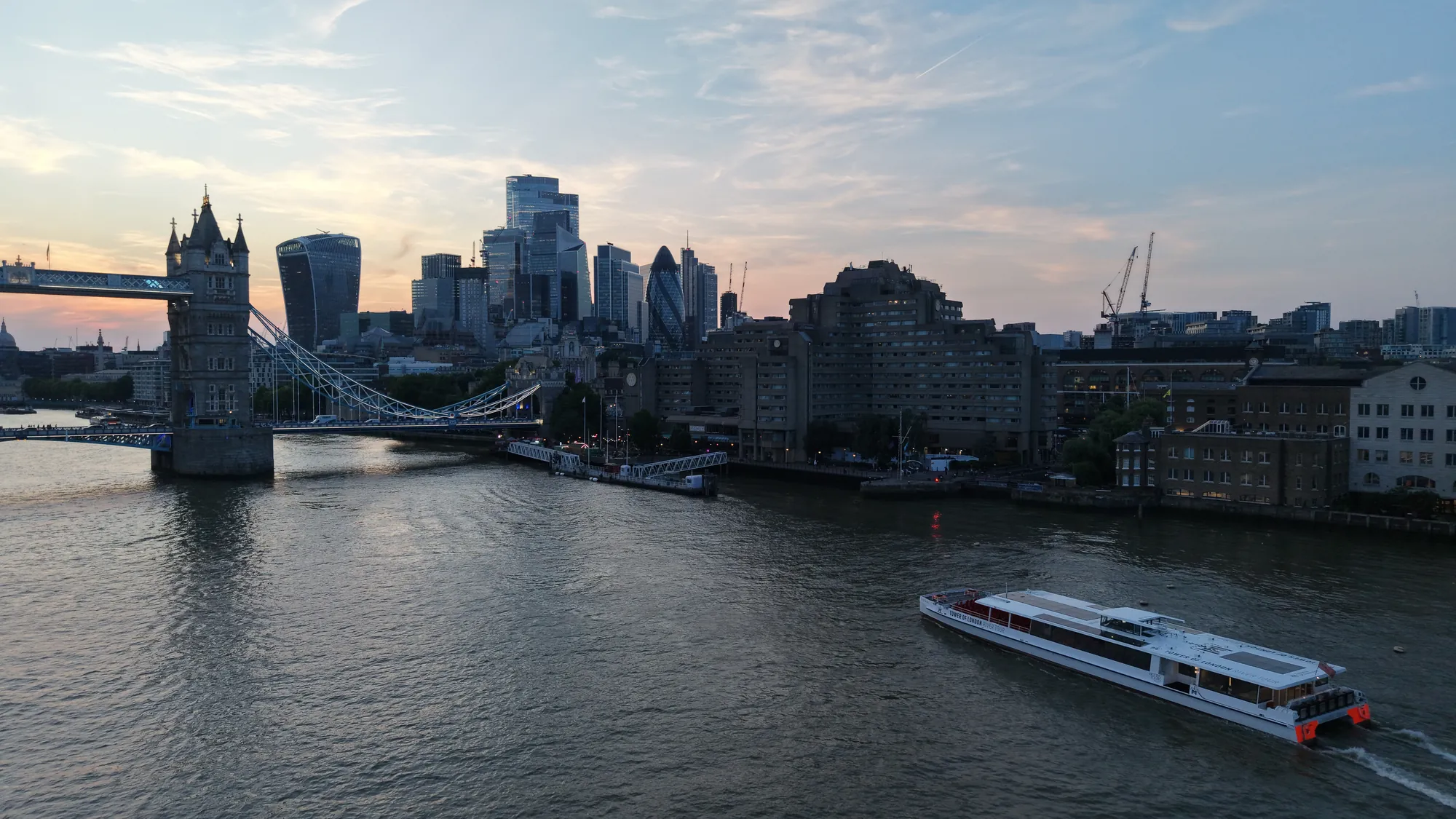 London Aerial Showcase – Tower Bridge & the Thames